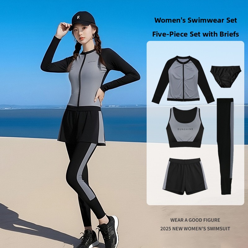Snorkel Set - Traje de Baño de Manga Larga