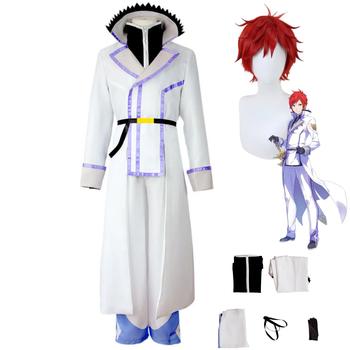 Life Jacket - Disfraz de Cosplay de Anime Re:Zero