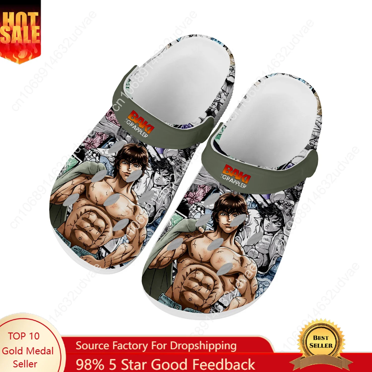 Water Shoes - Zapatos de agua Baki The Grappler