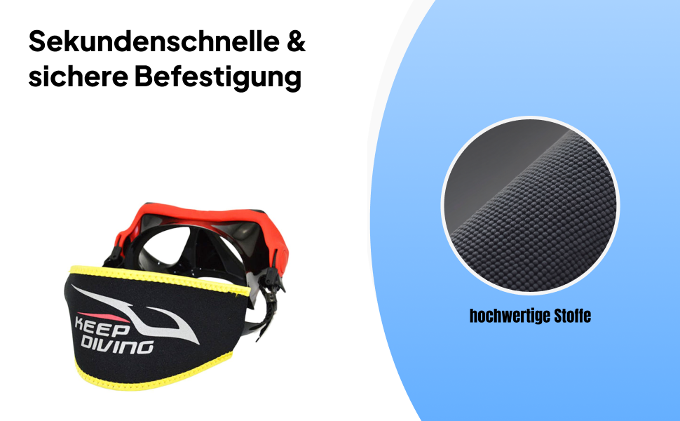 Funda de neopreno para la corr - Diving Mask reseña y precio