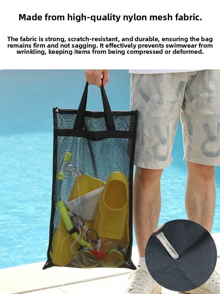Bolsa de malla portátil para a - Flippers Swimming reseña y precio