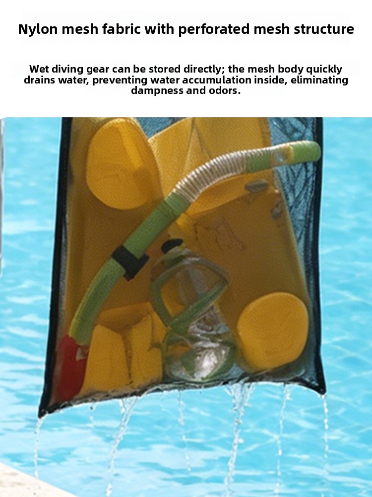 Bolsa de malla portátil para a - Flippers Swimming reseña y precio