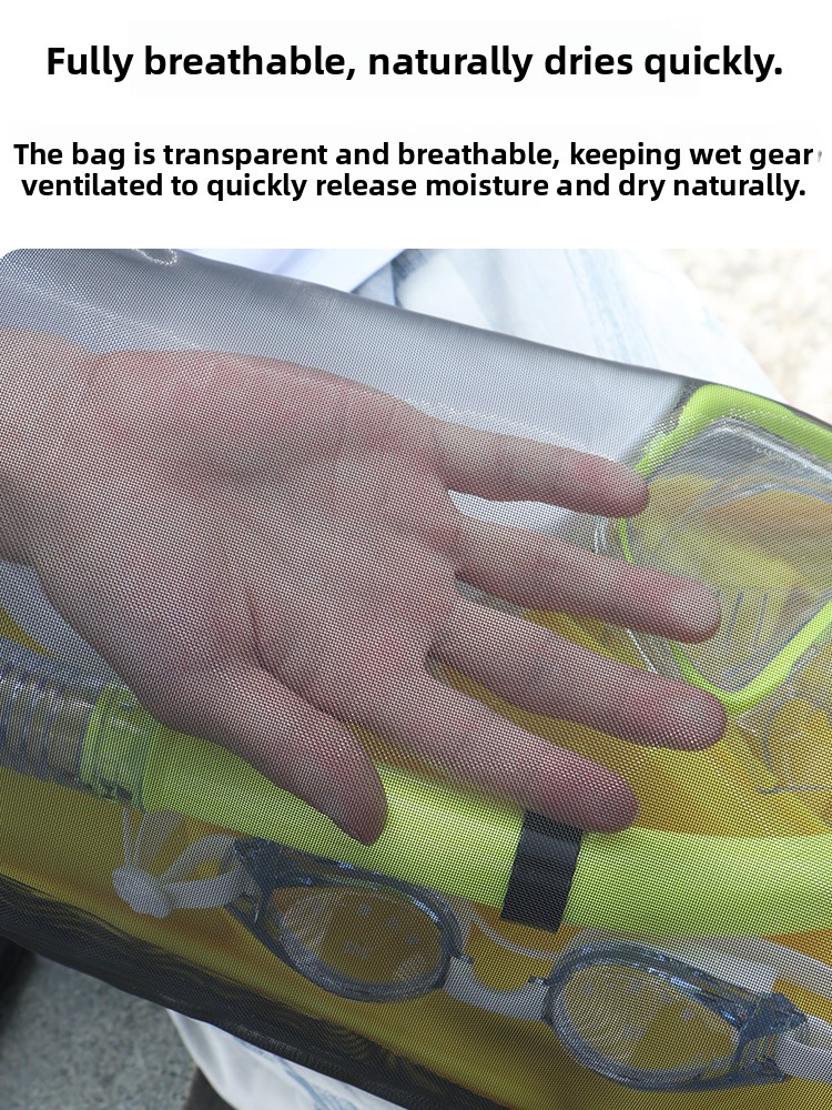Bolsa de malla portátil para a - Flippers Swimming reseña y precio