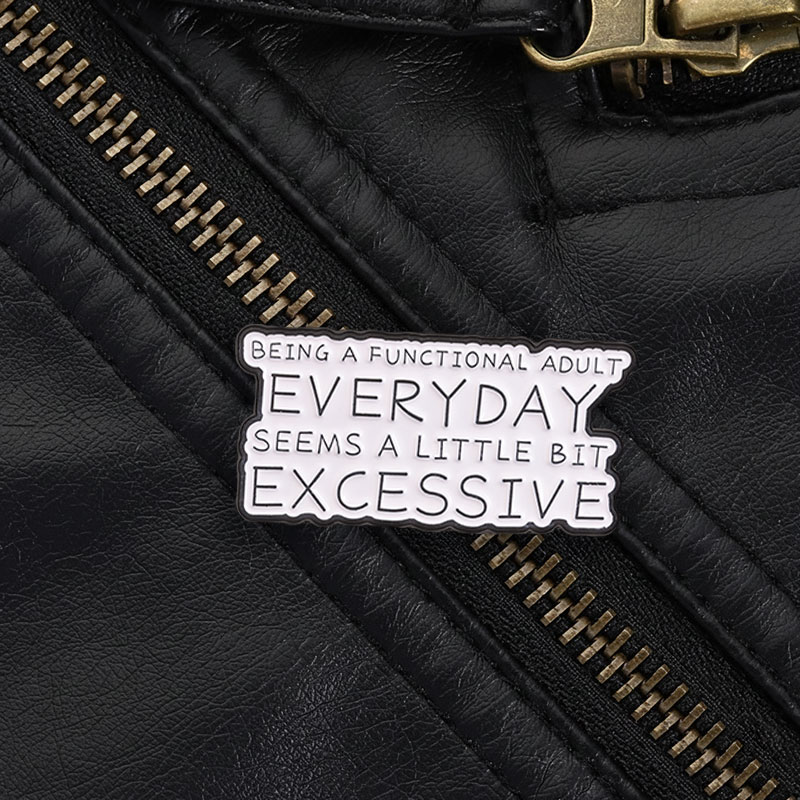 Broche de esmalte con un meme  - Life Jacket reseña y precio