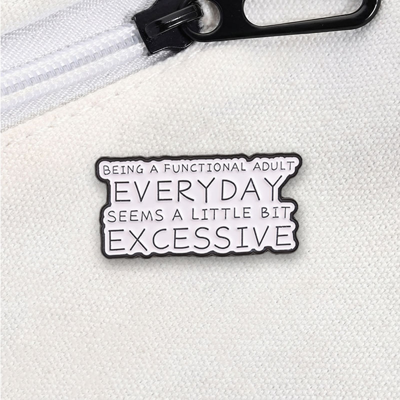 Broche de esmalte con un meme  - Life Jacket reseña y precio