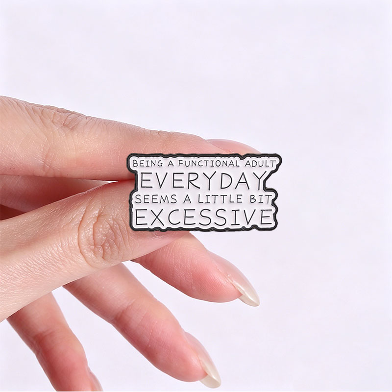 Broche de esmalte con un meme  - Life Jacket reseña y precio